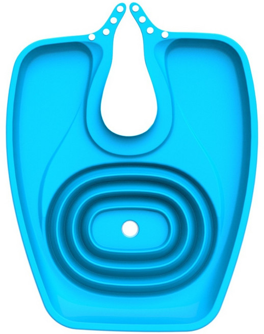 까마느 접이식 간이세발기, 파란색, 1개