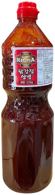 레시피아 닭강정양념 2.2kg, 1개