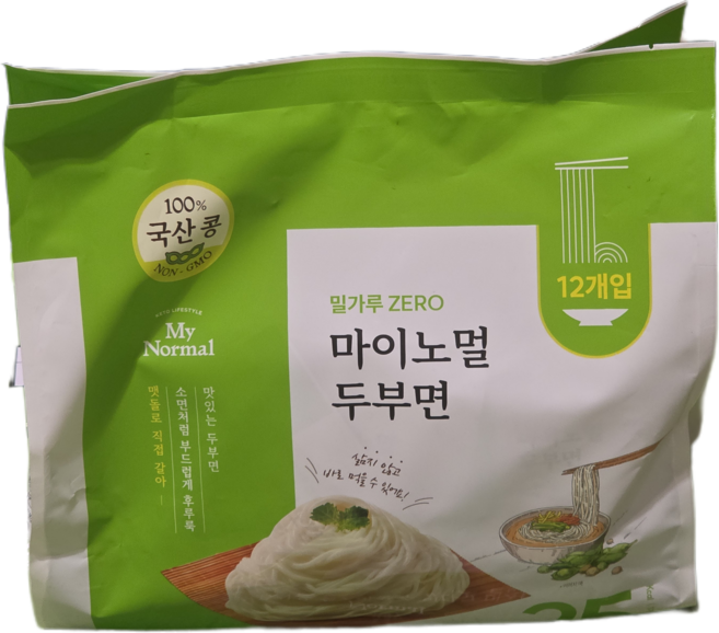 마이노멀 두부면, 130g, 12개