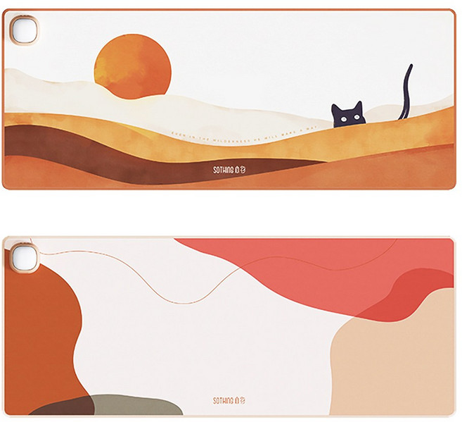 소싱 온열데스크매트 마우스장패드 WARM MOUSEPAD, 1개, 온열마우스패드 - 썬다운캣