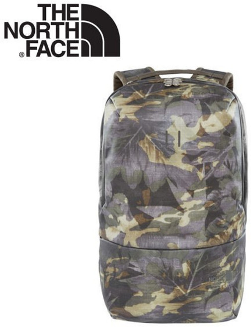 The North Face BTTFB雙肩背包, 綠印花