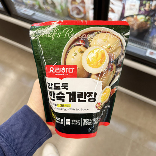요리하다 밥도둑 반숙 계란장, 단품