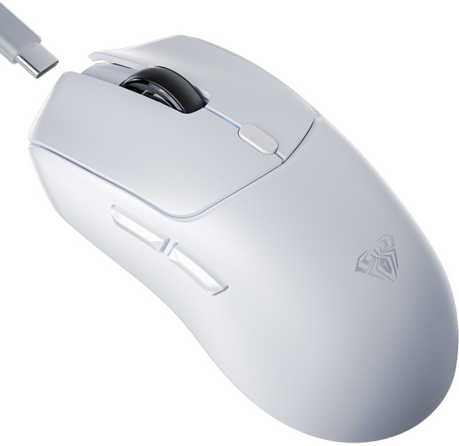 AULA SC580X 3모드 유무선 마우스, 화이트