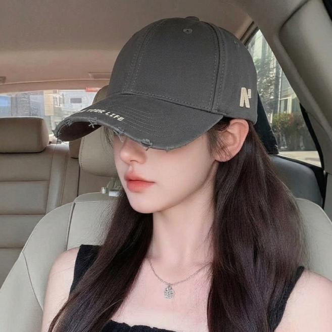 holssi 얼굴소멸 대두 볼캡 야구모자