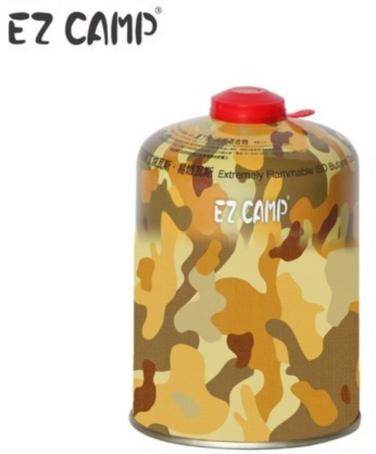 EZ CAMP 高山登山寒地瓦斯罐 沙漠迷彩 230克/450克, 1個, 迷彩大罐-450g