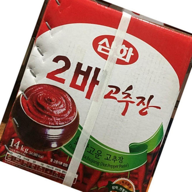 업소용 대용량 2배고추장(삼화 14k) 급식소 고추장