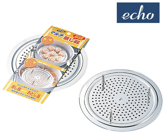 일본 다용도 스텐레스 찜기 찜채반 달걀 만두 고구마 찜솥 냄비 멀티 다용도 고무 요리찜기 조리찜기, 1개