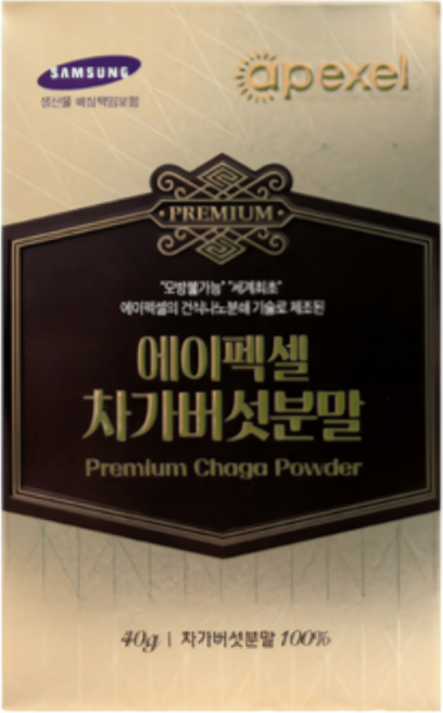 에이펙셀 나노 차가버섯 분말 40g 흡수율최고, 1개
