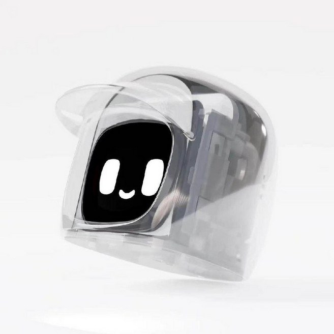 다사이모찌 3세대 차량용 장식 움직임 센서 감정 스마트 로봇, 투명