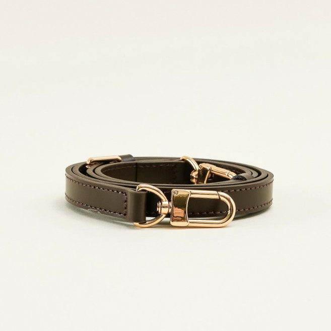 루이30세 카우하이드 소가죽 크로스 끈 스트랩 가방끈