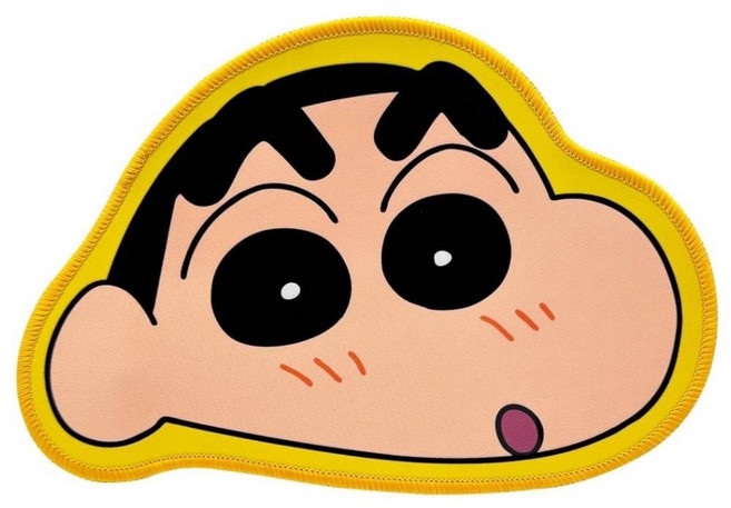 GARMMA 永橙 蠟筆小新 小白 造型滑鼠墊, 1個