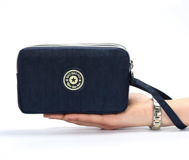 3단 통장지갑 통장 파우치 은행 가방 포켓