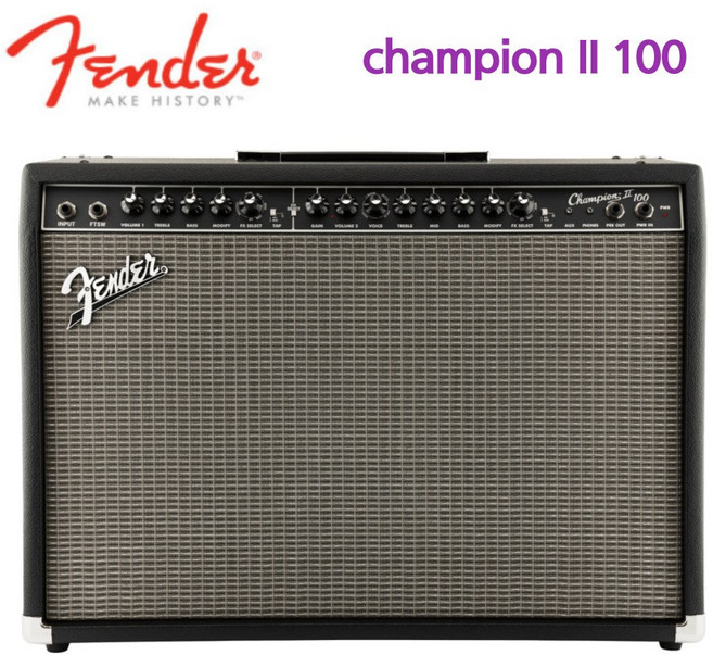펜더 CHAMPION 100 앰프 100와트 통기타 어쿠스틱 일렉용, 1개