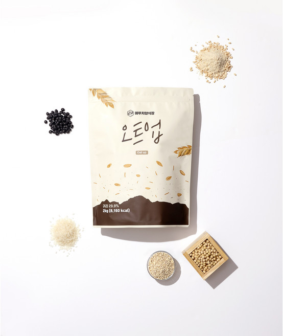 벌크업 전문가가 직접 만든 체중 증량 간식 오트업 2kg, 1개