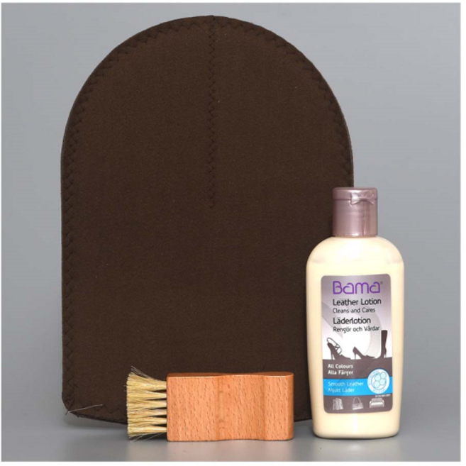 슈미즈 바마 가죽 로션 3종세트 lbm 솔 장갑