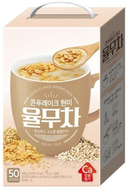 콘푸레이크 담터 담터 콘푸레이크 현미 율무차 50T jjc+69768ty
