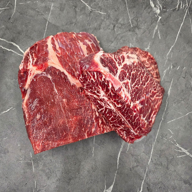 미국산 초이스 부채살 원육 구이용 스테이크용 2kg, 1개