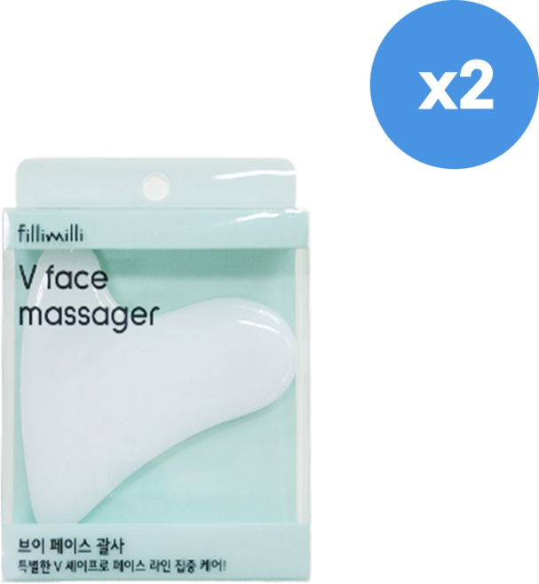 필리밀리 브이 페이스 괄사, 2개