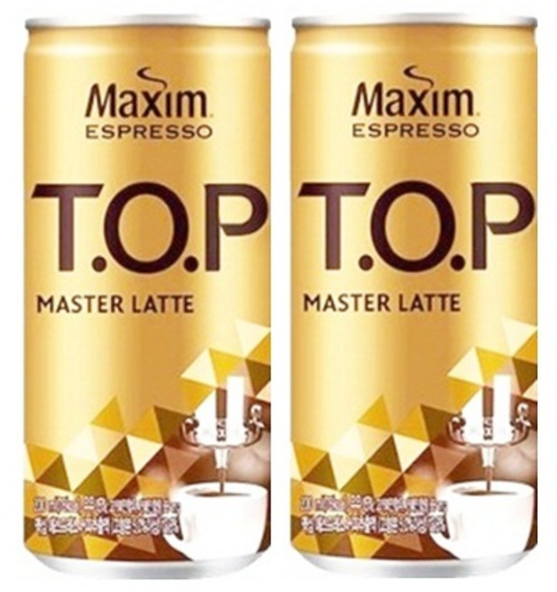맥심티오피 마스터라떼 200ml (사은품증정), 30개
