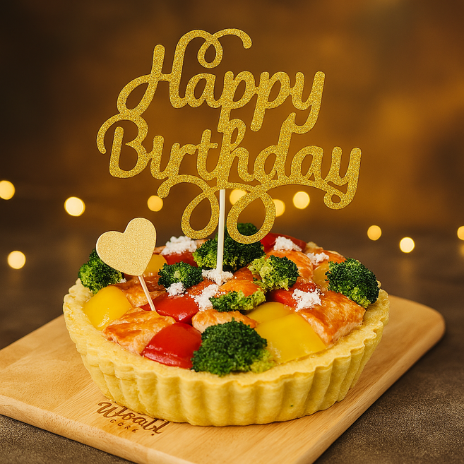 도기머기 강아지 케이크 고구마 연어 저알러지, 1개, 고구마연어, 280g