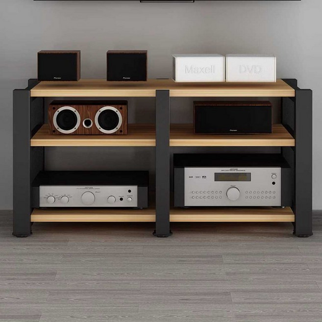 오디오 받침대 수납장 오디오 랙 3단 거치대 정리대 렉, 3단 2열 오디오랙 (색상선택가능)