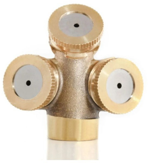 미스트스프레이노즐 3구P00377, 3구노즐P00377, 1개