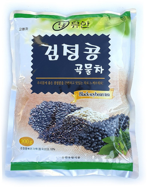 검정콩곡물차, 900g, 1개