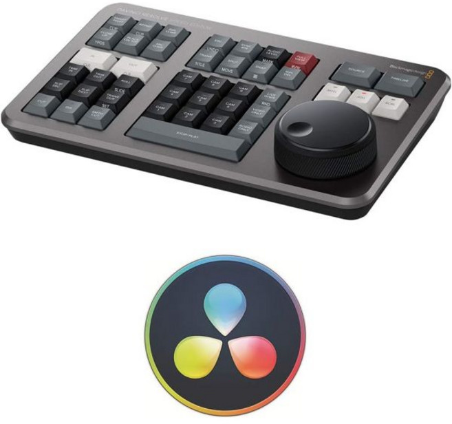 블랙 매직 디자인 다빈치 리졸브 스피드 에디터 번들 17 스튜디오 활성화 카드 2개 품목 블루투스