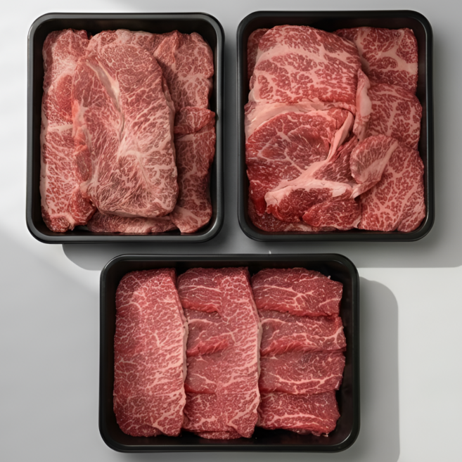 1++ 한우 투뿔 구이용 소고기 1kg, 1개