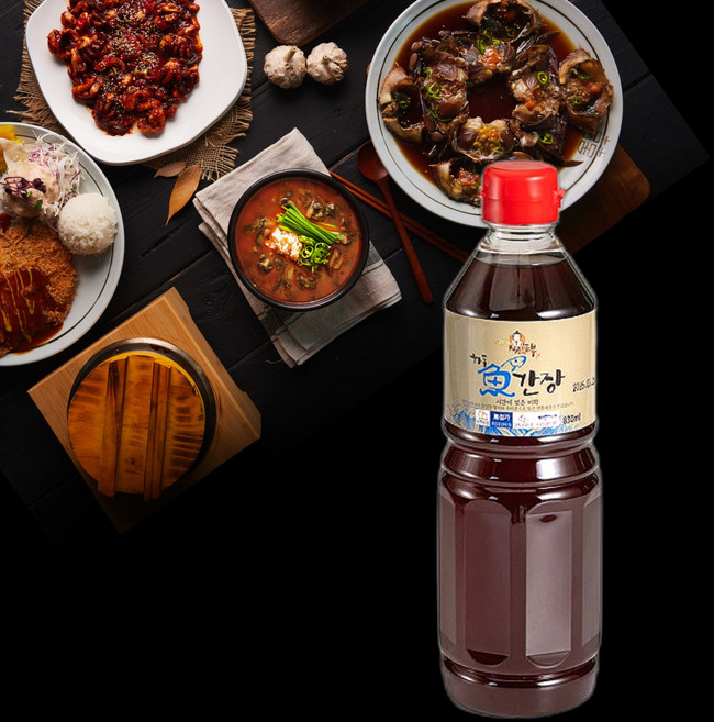 국내산 하동 어간장 (무침 국 찌개 각종요리) 만능간장 천연조미료, 1개, 830ml