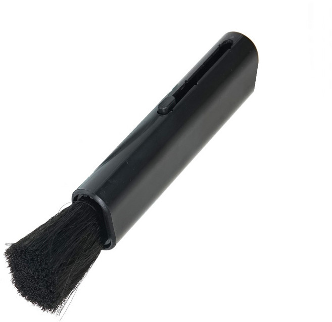 슬라이드형 간편수납 브러쉬 청소솔 길이조절 컴퓨터 자동차 차내 세차 데스크탑 미세장치 소제용 먼지털이, 1개