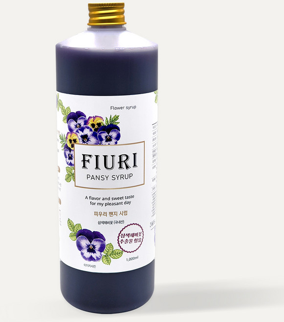 올차 팬지시럽 농축액, 1L, 1개