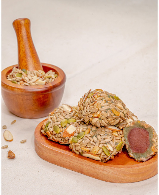 제주 청정 오메기떡 견과류 오메기떡, 30개, 55g