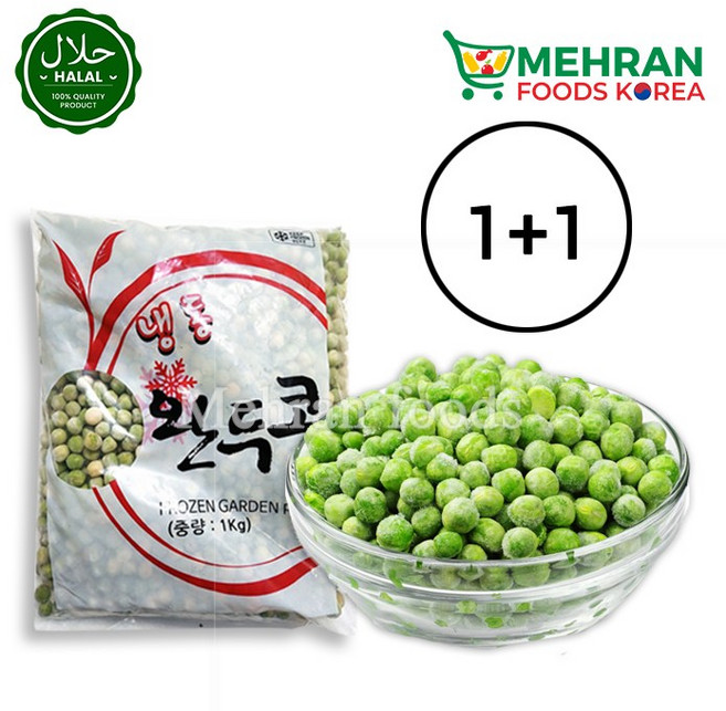 FROZEN Green Peas (Matar) 1kg / 냉동 완두콩, 2개