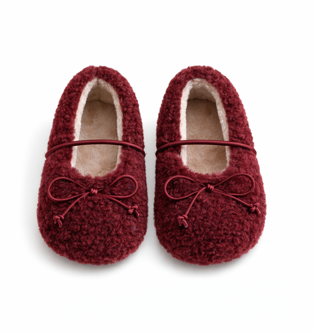 아동 보아털 메리제인 퍼슈즈 겨울 유아 실내화 폭신 따뜻한 아기신발 남아 여아 키즈 털슬리퍼