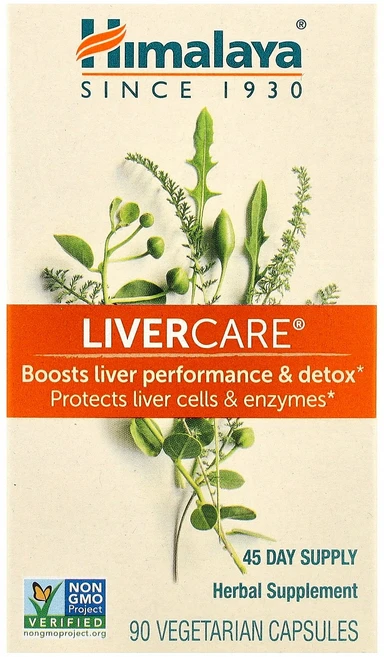 Himalaya LiverCare 90 식물성 캡슐 Himalaya (히말라야), 1개, 90정 - 쿠팡