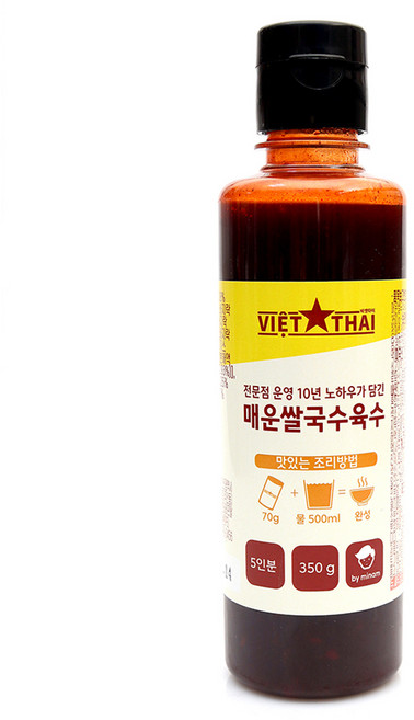비엣타이 베트남 쌀국수 소스 매운소스 5인분 350g 1개