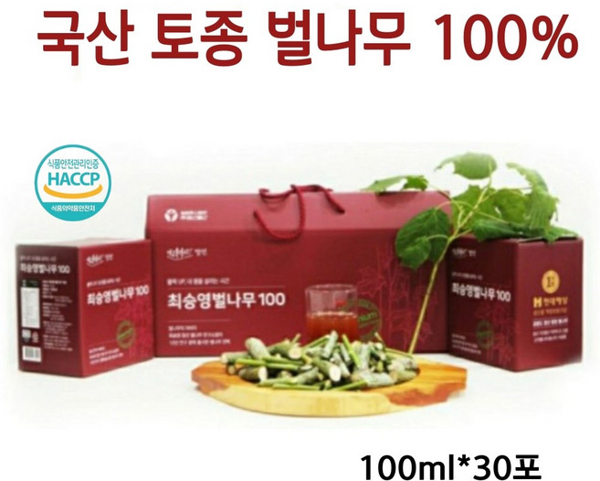 심통이네 벌나무즙 벌나무 추출물 벌나무진액 산겨릅나무 추출액 산겨릅나무진액 산겨릅나무즙 벌나무엑기스 산겨릅나무 엑기스 벌나무액기스 산청목 진액 봉목진액 산청목엑기스 봉목엑기스, 강원도 벌나무즙 100ml x 30포, 1개