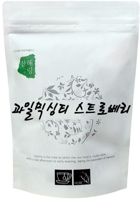 독일산 웰빙 믹싱티 블렌딩티 과일믹싱 스트로베리차 허브티 꽃차 선물