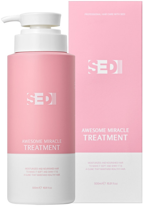 세디 헤어 트리트먼트 극손상모 미용실 헤어팩, 1개, 500ml