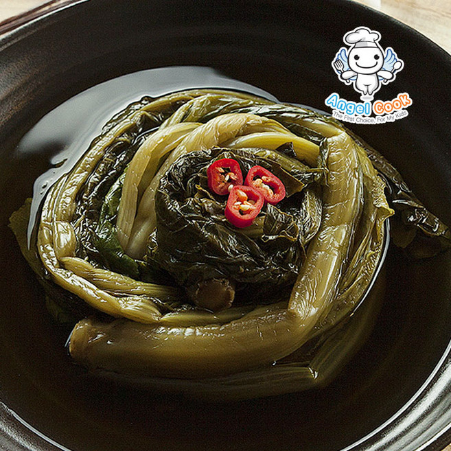 [엔젤쿡] 무배 깔끔한 남도의참맛 별미가 여수 돌산 갓김치 파김치 깍두기 알타리 총각김치 고들빼기 석박지 대파 갓물김치 동치미 깍치미 갓치미 대파피클, 2kg, 별미 갓피클