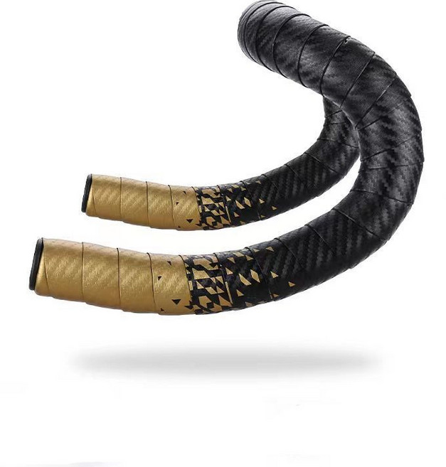 뉴프렐류드 자전거 핸들바 테이프, 1세트, 블랙골드