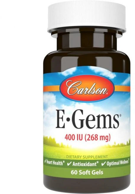 피부 눈 칼슨 랩스 E젬스 비타민 E 400 U 60 소프트젤, 1개, 60정 - 쿠팡