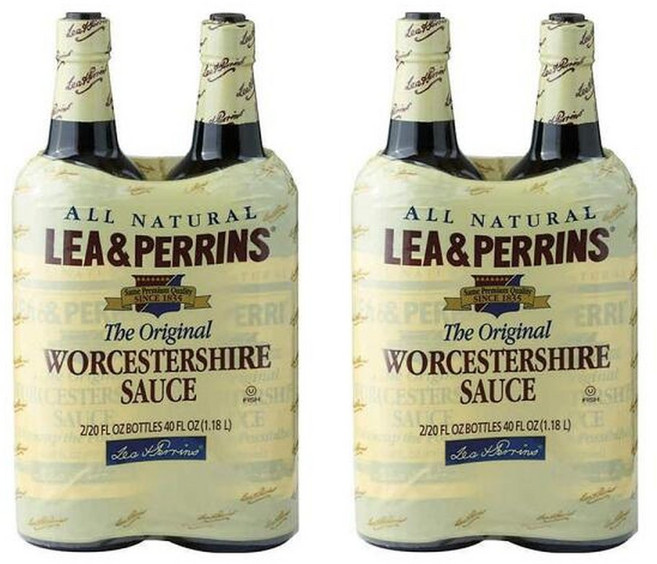 Lea Perrins Worcestershire Sauce 리앤페린스 우스터 소스 20oz(581ml) 4개