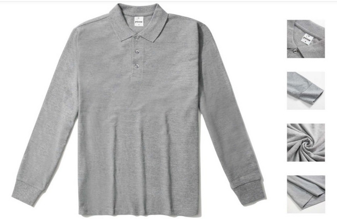 [蒂衣精品團體服]PL01-純棉長袖POLO衫無口袋-制服工作服班服系服科服社服進香廟會選舉競選集會清潔物業保全印刷, 白色,L