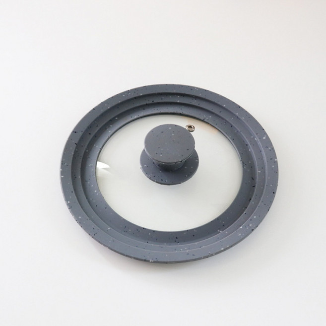 실리콘 유리 덮개 후라이팬뚜껑 냄비 프라이팬커버 기름뚜껑 만능 기름튐방지 멀티 21cm, 대 34cm(28/30/32cm), 1개