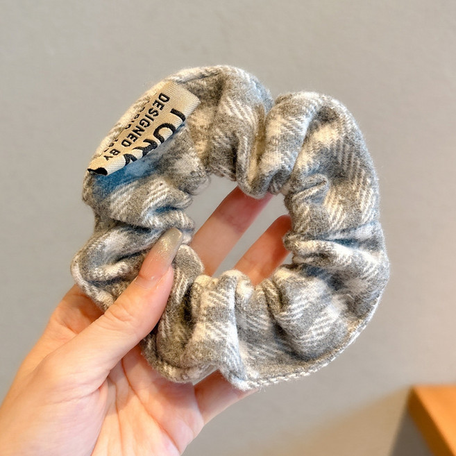 兒童可愛貓耳朵大腸髮圈秋冬新款發繩小女孩毛絨頭繩公主寶寶頭飾