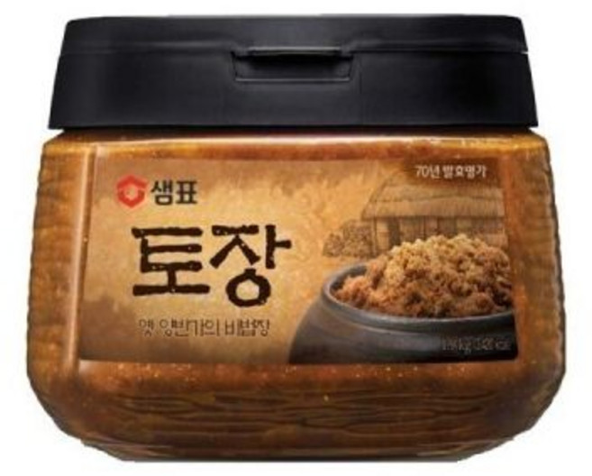 샘표 토장 1.9 kg 2개//된장//고추장, 1.9kg, 1