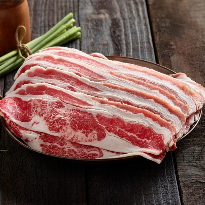 바라던 고소한 블랙앵거스 우삼겹살 500g x 1팩, 우삼겹 500g 1팩