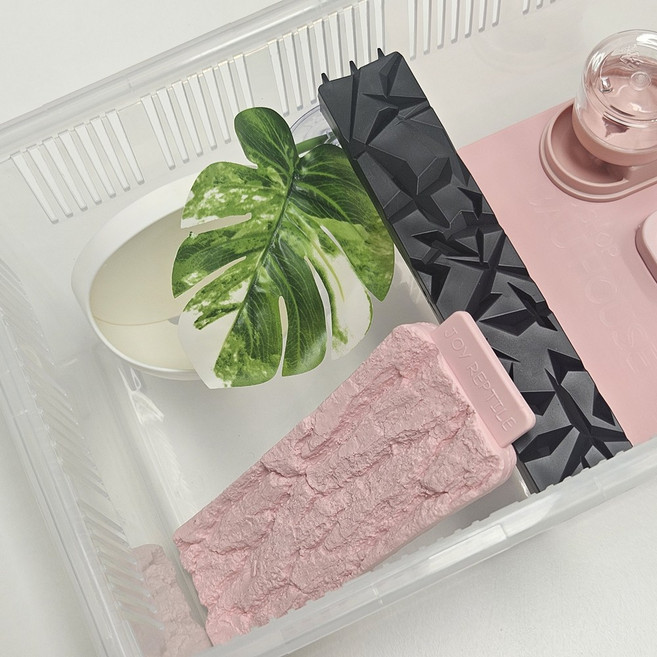 크레마루 JIF 적재형 사육장 (대) 풀세트, 1세트, 핑크